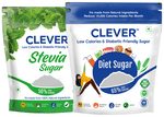 Clever Clever Combo Pack of Stevia Sugar & Diet Sugar (500gm Each)