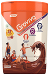 Groviva Child Nutrition for Physical Growth, Brain Development & Immunity | Flavour Chocolate Powder
