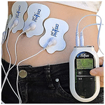Dr Physio Electrical Nerve Stimulation Pulse Digital Massager Machine White