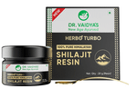Dr. Vaidya's Herbo24Turbo Shilajit Resin | 100% Pure Himalayan | >75% Fulvic Acid & 80+ Trace Elements |