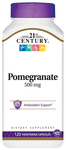 21st Century Pomegranate 500mg Vegetarian Capsules