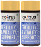 Cratus Fertility & Vitality Support (90 Each)