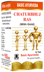 Basic Ayurveda Chaturbhuj Ras with Gold