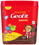 Geofit Kids Protein Powder with DHA,Vitamins & Minerals | Flavour Chocolate