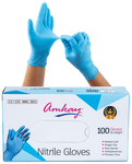 Amkay Nitrile Gloves | Safe and Hygienic | Rubber |