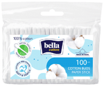 Bella Cotton Buds with Paper Stick Foil