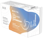 Briyo Gut Guardian 60 Billion CFU Probiotics, Prebiotics, Enzymes & Herbs for Immune, Digestive & Gut Health Capsule (10 Each)