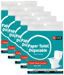 Be Safe Forever Disposable Paper Toilet Seat Cover (10 Each) Blue