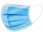 Fine Morning Pharma Safe X Disposable 3 Ply Surgical Face Mask Blue Green with Nosepin