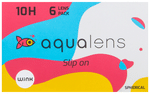 Aqualens 10H Monthly Disposable Contact Lens with UV Protection Optical Power -0.5 Transparent Spherical