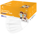 Care View Kids 4 Ply Protective Disposable Surgical Face Mask White