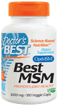 Doctor's Best MSM 1000mg Veggie Capsule | For Joint Health
