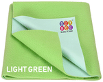 Bey Bee Waterproof Mattress Protector Sheet for Babies and Adults (140cm X 100cm) Large Light Green