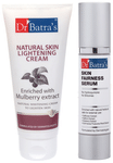 Dr Batra's Combo Pack of Natural Skin Lightening Cream 100gm and Skin Fairness Serum 50gm