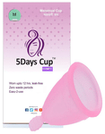 5DaysCup Comfy Reusable Menstrual Cup Medium Pink