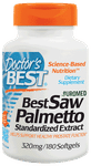 Doctor's Best Saw Palmetto 320mg Softgels | For Healthy Prostate Function