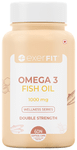 Exerfit Omega 3 Fish Oil 1000mg Double Strength Softgel Cap