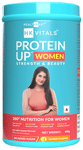 HK Vitals Protein Up Women | Powder with Whey Protein, Collagen & Biotin for Strength & Beauty Powder Mango