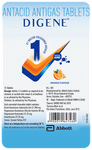 Digene Antacid Antigas Tablet | For Acidity, Gas & Stomach Care | Flavour Orange