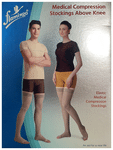 Flamingo Medical Compression Stockings Above Knee Medium