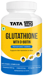 Glutathione Advanced Capsules with Vitamin C, Ala ,Biotin, and Grape Seed Extract | by Tata 1mg