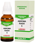 Bakson's Homoeopathy Abroma Radix Dilution 6 CH