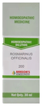 Bakson's Homoeopathy Rosmarinus Officinalis Dilution 200