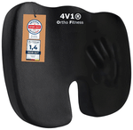 4V1 CX 6 Coccyx Orthopedic Seat Cushion Standard Black