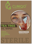 Cliniqo Premium Tea Tree Oil Wipes | Eye Wipes