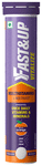 Fast&Up Vitalize Multivitamins + Natural Beetroot for Nutrition | No Added Sugar | Flavour Orange Effervescent Tablet