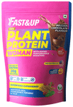 Fast&Up Plant Protein for Women | Powder for Immunity, Weight Management & Hormonal Balance Belgian Chocolate