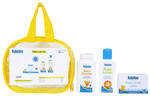 Babuline Baby Care Kit | Baby Powder, Baby Lotion & Baby Soap | Newborn Baby Skin Care Kit | Baby First Gift Combo Set Bag
