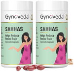 Gynoveda Sahhas Period Pain Relief Ayurvedic Capsule (120 Each)