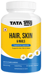 Hair, Skin & Nails Supreme Capsule with Collagen, Zinc, Iron and Vitamin B | by Tata 1mg