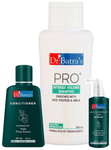 Dr Batra's Combo Pack of Anti-Dandruff Hair Serum 125ml, Conditioner 100ml and Pro+ Intense Volume Shampoo 500ml