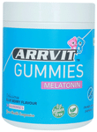 Arrvit Melatonin Gummies Delicious Blue Berry No Added Sugar