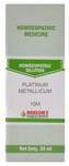 Bakson's Homoeopathy Platinum Metallicum Dilution 10M