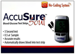 AccuSure Soul Blood Glucose Test Strip
