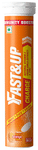 Fast&Up Charge with Natural Vitamin C from Amla & Zinc | Flavour Effervescent Tablet Orange