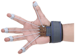 DEE Sons Finger Gripper Strength Trainer Forearm Exerciser Grey