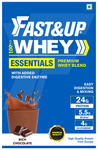 Fast&Up 100% Whey Protein Blend with BCAA & Glutamine for Muscle Support | Flavour Rich Chocolate