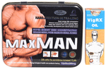 Combo Pack of Maxman 12 Capsule & Vigrx Oil 30ml