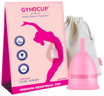 Gynocup Pink Reusable Menstrual Cup Large