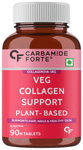 Carbamide Forte Veg Collagen Support for Hair, Nails & Skin | Plant-Based Tablet