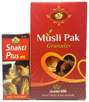 BHPI Bharat Combo Pack of Musli Pak Granule (100gm Each) with Shakti Plus Oil 5ml