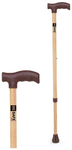 Be Safe Forever Adult Walking Cane Support Stick Height Adjustable Wooden Steel