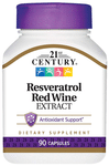21st Century Resveratrol Red Wine Extract Capsule