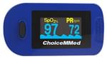 ChoiceMMed MD300C2 Fingertip Pulse Oximeter Blue