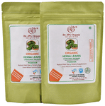 Dr. JPG Organic Henna Leaves Powder (114gm Each)
