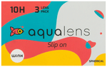 Aqualens 10H Monthly Disposable Contact Lens with UV Protection Optical Power -2.75 Spherical Transparent